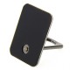 Universal 360 Degree Rotatation Encrusted Metal Glass Ring Holder / Car Hanging Ring til Smart Phones og Tablets