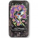 Apple iPhone 3GS 3G Original Genuine Ed Hardy Rubberized - Beautiful Ghost
