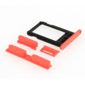 Apple iPhone 5C SIM Card Tray & Side Button Set Lila