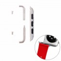 Apple Watch 42 mm Metal Strap Connector Metal Buckle Sølv