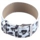 Leopard Leather Watch Band Wrist Strap for iPod Nano 6 / 7 - Grey Spot