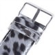 Leopard Leather Watch Band Wrist Strap for iPod Nano 6 / 7 - Grey Spot