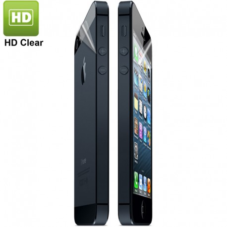 iPhone 5 HD Klar Skærmbeskyttelses folie/film 