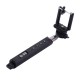 Selfie Stick Monopod / Bluetooth / Extendable Håndholdt, L: 110 cm (Sort)