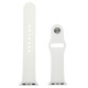 Apple Watch / 42 mm - Sport Gummi Urrem med "Pin-and-tuck" Lukning (White)