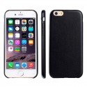 Apple iPhone 6/6S PU Læder Cover Sort