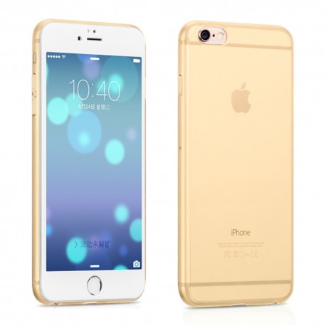 HOCO Defender Series Frosted PC Cover til iPhone 6S Plus / 6 Plus - Guld