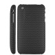 Ventilated Hard Plastic Case Cover for Apple iPhone 3GS iPhone 3G (Black)