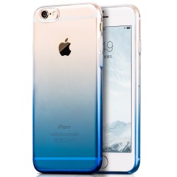 HOCO Black Series Slim Gradient TPU Beskyttelses Cover til iPhone 6S Plus / 6 Plus - Blå