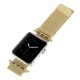 Milanese Rustfri Stål Urrim til Apple Watch 38mm - Guld