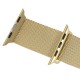 Milanese Rustfri Stål Urrim til Apple Watch 38mm - Guld