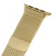 Milanese Rustfri Stål Urrim til Apple Watch 38mm - Guld