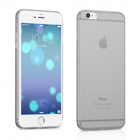 HOCO Defender Series Frosted PC Cover til iPhone 6S Plus / 6 Plus - Sort