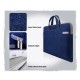Blå Cartinoe Jean Series Bærbar Taske til MacBook Pro 15.4", Størrelse: 39 x 27cm