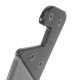 Foldable "V Shape" Mobiltelefon Holder til iPhone Samsung Sony HTC - Sort
