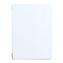 Apple iPad Pro 12,9" Origami Stand Læder Cover Hvid