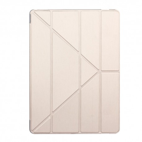 Origami Stand Læder Cover til iPad Pro 12.9" - Guld