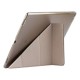Origami Stand Læder Cover til iPad Pro 12.9" - Guld