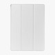 Til iPad Pro 12.9" Tre-Fold Stand Litchi Læder Smart Cover - Hvid