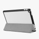 Til iPad Pro 12.9" Tre-Fold Stand Litchi Læder Smart Cover - Hvid