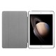 Til iPad Pro 12.9" Tre-Fold Stand Litchi Læder Smart Cover - Hvid