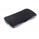 Vogue Læder Skin Guard til iPhone 5 - Blå