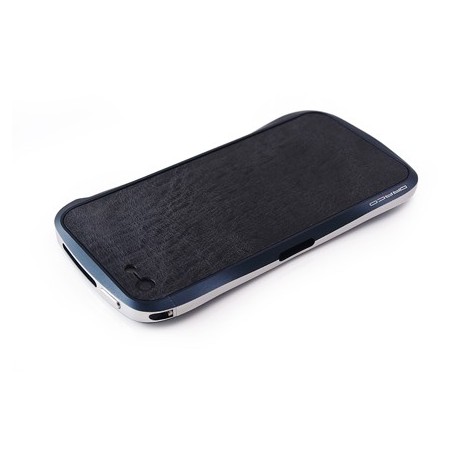 Vogue Læder Skin Guard til iPhone 5 - Blå