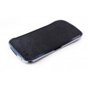 iPhone SE 5S 5 Vogue Læder Skin Guard Sort