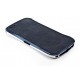 Vogue Læder Skin Guard til iPhone 5 - Blå