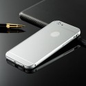 iPhone 6S Plus / iPhone 6 Plus Aluminium Bumper Cover inkl Bagside Sølv
