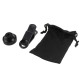 Universal Clip 185 Graders Fisheye Linse til iPhone Samsung HTC LG - Sort