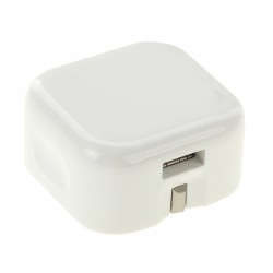Apple 5W USB Rejseoplader Folding 3-PIN inkl UK til EU Plug Adapte