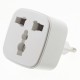 Apple 5W USB Rejseoplader Folding 3-PIN inkl UK til EU Plug Adapte