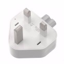 Apple Wall AC UK-3 Pin Plug  Adapter til iPad MacBook Magsafe OEM
