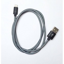 Lightning 8-PIN USB Data/Opladerkabel - 1M (Sølv)