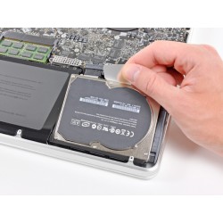 Udskiftning af Harddisk på MacBook Pro 17" (500GB)