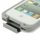 Ultra-tynd Design Vandtæt / Sne-proof / Jord-proof / Stød-proof beskyttelses Cover til iPhone 4 & 4S,  (IPX65), (Hvid)