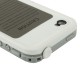Ultra-tynd Design Vandtæt / Sne-proof / Jord-proof / Stød-proof beskyttelses Cover til iPhone 4 & 4S,  (IPX65), (Hvid)