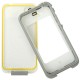 Ultra-tynd Design Vandtæt / Sne-proof / Jord-proof / Stød-proof beskyttelses Cover til iPhone 4 & 4S,  (IPX65), (Hvid)