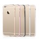 USAMS Light Series Gennemsigtig TPU bagcover til iPhone 6S/6 - Sølv