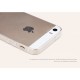 Apple iPhone SE/5S/5 - Rock 0.6mm Ultra Tynd TPU Slim Cover - Gennemsigtig