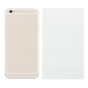 Apple iPhone 6/6S Skin Sticker Mat Glitrende Hvid