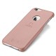 Apple iPhone 6S Plus 6 Plus LENUO Case Leather Coated PC Hard Case Pink