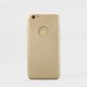 Apple iPhone 6S Plus 6 Plus AMORUS Læder Skin PC Hard Cover Champagne