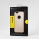 Apple iPhone 6S Plus 6 Plus AMORUS Læder Skin PC Hard Cover Champagne