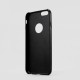 Apple iPhone 6S Plus 6 Plus AMORUS Læder Skin PC Hard Cover Sort