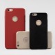 Apple iPhone 6S Plus 6 Plus AMORUS Læder Skin PC Hard Cover Sort