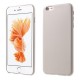 Apple iPhone 6S Plus 6 Plus Crazy Horse Læder Cover Hvid