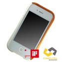 DRACO EVO ALUMINUM BUMPER FOR iPhone 4/4S-SONIC ORANGE
