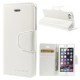 Apple iPhone SE 5S 5 MERCURY Sonata Diary Læder Pung Hvid